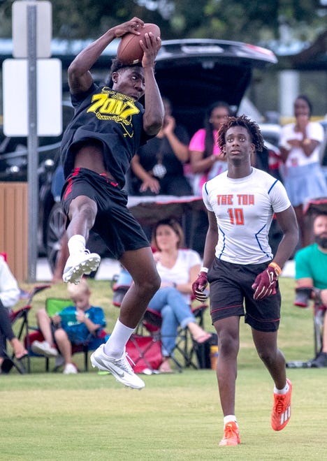 Here is action from the Polk County 7v7 Championship on Friday night at the Lake Myrtle Sports Complex in Auburndale.