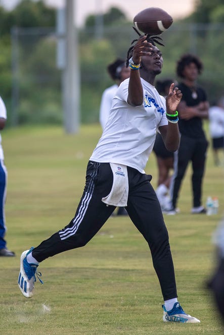 Here is action from the Polk County 7v7 Championship on Friday night at the Lake Myrtle Sports Complex in Auburndale.