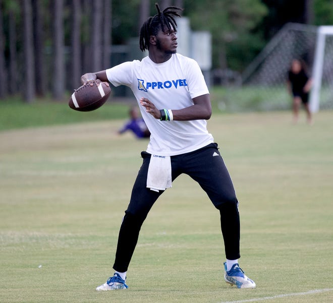 Here is action from the Polk County 7v7 Championship on Friday night at the Lake Myrtle Sports Complex in Auburndale.
