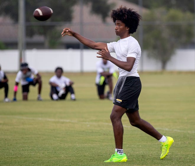 Here is action from the Polk County 7v7 Championship on Friday night at the Lake Myrtle Sports Complex in Auburndale.