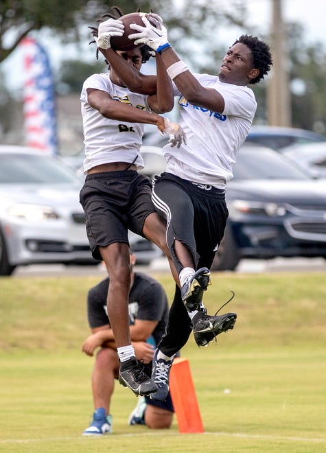Here is action from the Polk County 7v7 Championship on Friday night at the Lake Myrtle Sports Complex in Auburndale.