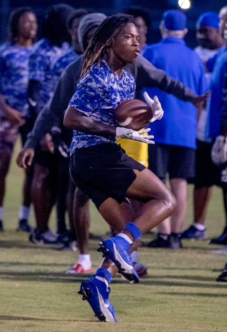 Here is action from the Polk County 7v7 Championship on Friday night at the Lake Myrtle Sports Complex in Auburndale.