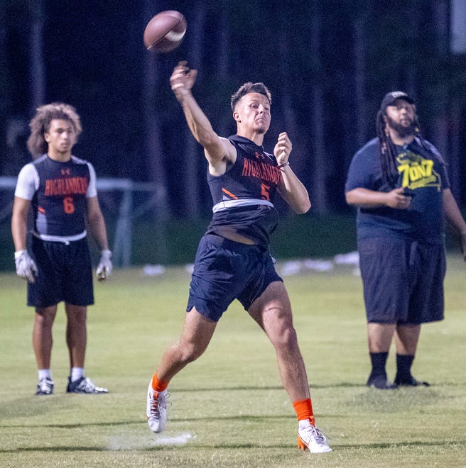 Here is action from the Polk County 7v7 Championship on Friday night at the Lake Myrtle Sports Complex in Auburndale.