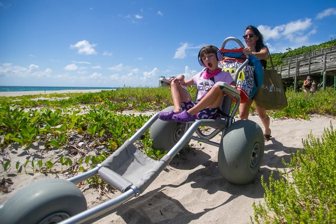 Beach-accessible wheelchairs are available free of charge at every state park along Florida’s coastline, as well as all-terrain wheelchairs and floating wheelchairs at some of our most popular state parks.
