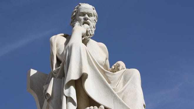 The ancient Greeks might've considered moderation a virtue, but they were anything but. The famous philosopher Socrates, by one legend, was dragged through the streets by his hair, while shouting at his tormentor, "so this is the strength of your argument."