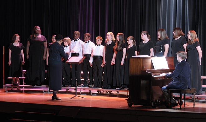 Jesse Owens directs the Westwood Middle School Chorus in 2010. Owens, a music director for more than 50 years, retired as choral director from Polk County Public Schools after 42 years. She founded the Dr. J. Owens Academy of Fine Arts in 2012. She'll be inducted Oct. 15 into the Polk Arts & Culture Hall of Fame.